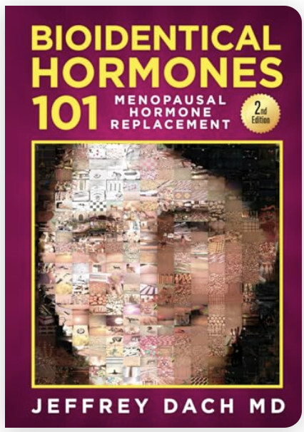 bioidentical hormones, BHRT, menopause expert, Jeffrey Dach, hormone therapy book review, estriol, estradiol, progesterone vs progestin, testosterone and breast cancer, hormone receptor model, evidence-based menopause treatment